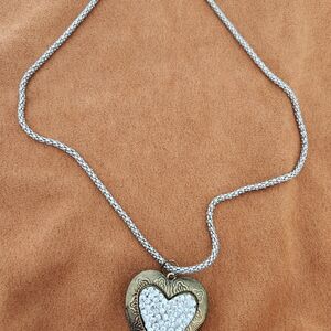 Elegant Heart Pendant Necklace